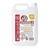Clearell 4L | Pack of 1 | Premium Quality Kerosene Paraffin Heater Heating Oil Fuel | Compliant to BS2869C2 (4 Litres)