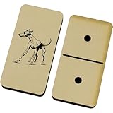 Azeeda 'Italian Greyhound' Domino Set & Box (DM00043798)