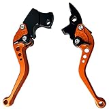 RIDE IT US-271 Short Motorcycle Brake and Clutch Levers for KTM 125 Duke 200 Duke 390 Duke 2014-2018,KTM RC125/200/390 2014-2018-Orange