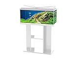 Ciano WHITE Aqua 80 SET - LED Tropical Glass Aquarium