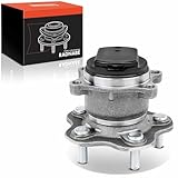 Frankberg 1x Wheel Bearing Hub Wheel Hub Rear Axle Compatible with Qashqai +2 I J10 JJ10E NJ10 1.5L-2.0L 2007-2013 X-Trail T32 1.3L-2.5L 2007-2021 Replace# 43202JG000