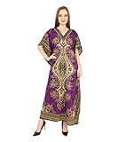 Shah Crafts. Women Kaftan Dress Long Maxi Gown Casual Caftan Dressess Loungewear Bikini Beach Cover Up Caftans Plus Size Night Dress
