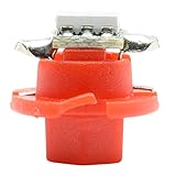 njssjd LED Instrument Panel Gauge Cluster Light Bulbs for B/MW 3 Series E36, 5 Series E34 E39, 7 Series E32 E38 E31 Speedometer Tachometer Clock LCD display Illumination Dash Lights (Red)