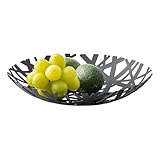 Yamazaki Fruit Bowl, Metal, Black, One size, 2498