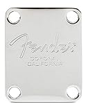 Fender 099-1446-100 Neck Plate American Series Basses 4 Bolt Chrome