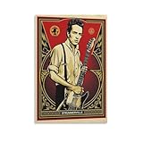 LKHJBYBI Joe_Strummer_Guitarist_ArtFashion Poster Decorative Painting Canvas Wall Art Living Room Posters Bedroom PaintingLiving Room Illustration Poster12x18inch(30x45cm)