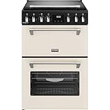 Stoves DX MRA RICHMOND 60DF CRM 600mm Dual Fuel Cooker Gas Hob Power WOK Cream