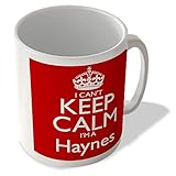 McMug - I Can't Keep Calm I'm a Haynes - Mug, Ceramic, 11fl.oz.