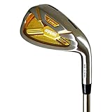 Japan Pron Iron Mens Set or Single Golf Club,Chrome Finish,TRG22 Model, Approach Wedge, 49 Degree,Senior Flex,Graphite Shaft,Grip Mid,Plus Length