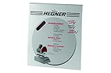 Hegner 6420004 Sanding Discs for Wood Diameter 300 mm with Velcro Fastening 120 Grit for HSM 300 / WSM 300 / HSM 300S Pack of 5