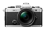 OM SYSTEM OM-3 Digital Micro Four Thirds System Camera for Photography, 20 MP BSI Stacked Sensor, 5-Axis Image Stabilisation, Silver with M.Zuiko Digital 12-45mm f4.0 PRO lens