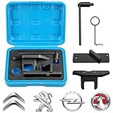Engine Timing Tool Kit, 1.2GDI Car Engine Timing Tool 4PCS/Set, Compatible with PSA Peugeot Citroën Opel Vauxhall Petrol