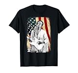 Jimi Hendrix Star Spangled Banner American Flag Vintage Band T-Shirt