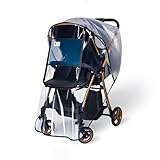 Bemece Universal Pushchair Rain Cover for Stroller Buggy Pram, Baby Travel Weather Shield