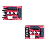 DollaTek 2Pcs 200W Audio Speaker Subwoofer Crossover Solderless Bass Frequency Divider Module