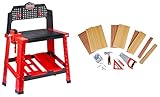 little tikes Creative Construction Workbench - Includes 15+ Accessories, Pretend Play Construction Set, Suitable for Boys and Girls Ages 3+ Years