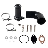 Hugwish egr Cooler Delete 1.9tdi for A3 A4 A6 Golf T5, EGR Delete Removal Replacement Kit 57 mm for ASZ, ARL, BLT, BKC, BXE, BJB, BXF, BSW, BUK, BPX, AXC, AXB, AUY, BVK, BTB, AVF, AWX