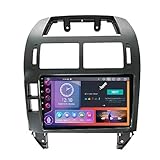 Android 13 Car Radio 9 Inch Touchscreen for Volkswagen VW Polo 2004-2009 with CarPlay Android Auto GPS Navigation WIFI Bluetooth FM RDS SWC+Reverse Camera