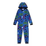 Aykroyds Boys Gaming Game Onesie, Blue, 5-13 Years (Blue, 9-10 Years)