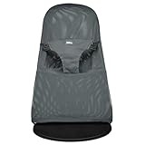 Beltop Compatible Babyjörn Bouncer Cover & Seat: Balance, Soft & Bliss. Fresh Mesh Style - Grey