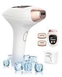 Lorrtta Laser Hair Removal Device, IPL Hair Removal for Women 5 Energy Levels, 990000 Flashes, 2 Control Modes, IPL Hair Removal Device Body Facial Bikini Line Arm Leg, Laser Hair Removal Home Use
