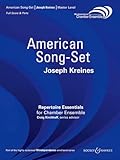 American Song-Set: 4 Horns, 4 Trumpets, 3 Trombones, Tuba and Baritone. Partition et parties.