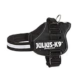JULIUS-K9Powerharness, Size: M/0, Black