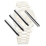 HiCycle2 Watch Band Bracelet Strap Screws Pins For Rolex Submariner Watch Strap (Silver, 1.8 * 1.2 * 13.5)