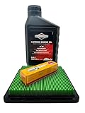 HardRidge Parts Engine Service Kit Compatible With Flymo XL500 With Honda GCV135/GCV160 – Air Filter, NGK Spark Plug & Premium Branded Engine Oil