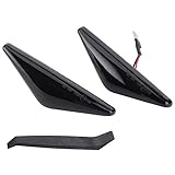 2Pcs LED Amber Side Marker Light Indicator Light Smoked Lens Turn Lamp Assembly 98AB13K354AA 1063835 for MONDEO MK 3 FOCUS MK1+ mondeo mk3 indicators