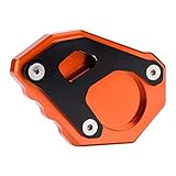 Motorcycle Side Stand, Motorcycle Kickstand Side Stand, Motorcycle Enlarger Pad Plate for KTM 1050/1090/1190/1290 Adventure Super