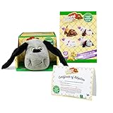 Basic Fun Pound Puppies, Gray/Lovey Puppy Plush, Puppy Toy, Soft Toy Dog for Children, Puppy Toys for Girls and Boys, 43cm Dog Plush for Kids Ages 3 38214