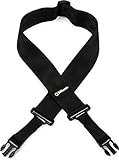 DiMarzio DD2200BK Cliplock Strap, Black, 43.5 to 63.5 inches