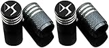 Car Wheel Tire Valve Caps for Citroen VTS Saxo Elysee DS3 DS6 DS7 Auto Dust Cap Tyre Prevent Air Leakage Styling Protection Seal Ring Accessories, black style