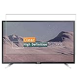 Vaxson 3-Pack Screen Protector, compatible with 31.5" Sharp I6520 LC-32FI6522E /32FI6522K /32FI6522KF TV, TPU Guard Film Protectors Sticker [NOT Tempered Glass] New