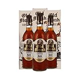 Old Monk XO Coffee Rum | 40% ABV | 3 x 70cl Gift Box | Unique Coffee-Infused Rum | Iconic Indian Rum Brand