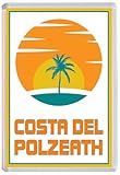 Costa del Polzeath - Jumbo Fridge Magnet 96 x 67mm