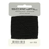 Scanfil Darning Yarn Black 15m Metre 40020-003