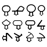 UPVC Window and Door Gasket ExtrudaSeal Bubble & Flipper Sample Pack Replacement Draught Excluder Seal