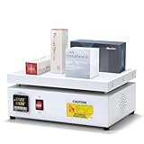 Hanchen Cellophane Wrapping Machine Manual Overwrapping Machine Desktop Heating Sealing Machine for BOPP Perfume Cosmetics Poker Box PVC Heat Sealer Film (200×300mm)