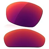 LenzReborn Polarized Lens Replacement for Oakley Monster Dog Sunglass - Royal Purple - Polarized Mirrored