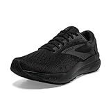 BROOKS Women's Ghost 16 Sneaker, Black/Black/Ebony, 6 UK