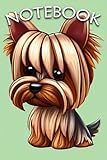 Australian Silky Terrier Notebook: Cute Aesthetic Lined Journal for Australian Silky Terrier Dog Lovers