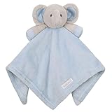 BABY TOWN Babytown Baby Boys & Girls Animal Snuggle Comforter Blanket, One Size, Blue Elephant