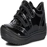 Geox Girls J Hadriel G Shoes, Black, 11 UK