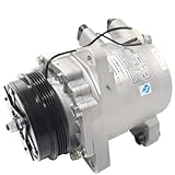 Automotive Air Conditioning Compressor, Compatible With Iveco Minibus. WXH-166-D2 WXH166D2 4PK