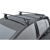 Twinny Load Roof bar set Steel S60 compatible with Volkswagen Golf VIII HB 5-doors 2020- & Renault Arkana 2020- (for cars without roof rail)
