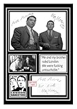 (259) The Kray Twins Ronnie & Reggie Kray Gangster Legends Signed A4 Photograph (21 X 297 CM) Art Work Wall Art Display Great Gift Idea (REPRINT) #####