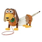 Disney Store Official Slinky Dog Talking Action Figure, Toy Story, 27cm/11”, Soft-feel Ears and Spring Body that Stretches, Speaks Over 15 Film Phrases, Suitable for Ages 3+