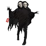 Morph Two Headed Ghoul Costume, Ghost Halloween Costumes Adult, Grim Reaper Costume, Halloween Costumes Men, X-Large